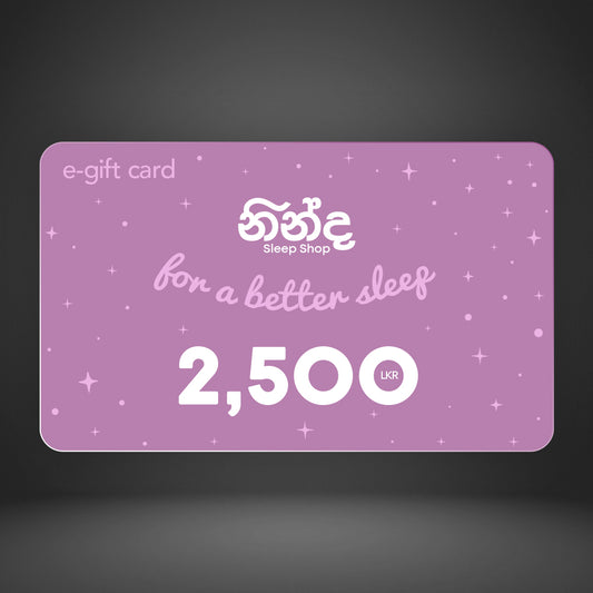 2500 LKR Ninda Gift Card