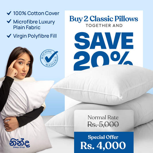 2 Classic Pillows Bundle