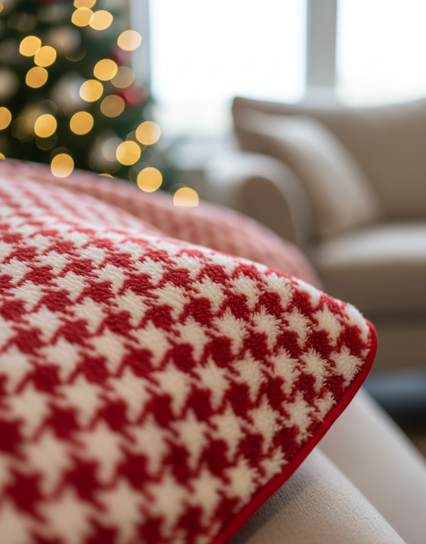 Seasonal Square Cushion (Microfleece)