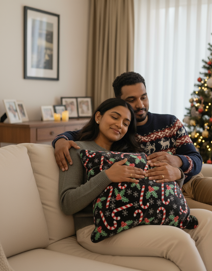 Seasonal Square Cushion (Microfleece)