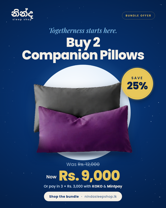 Companion Bundle (2 Companion Pillows)