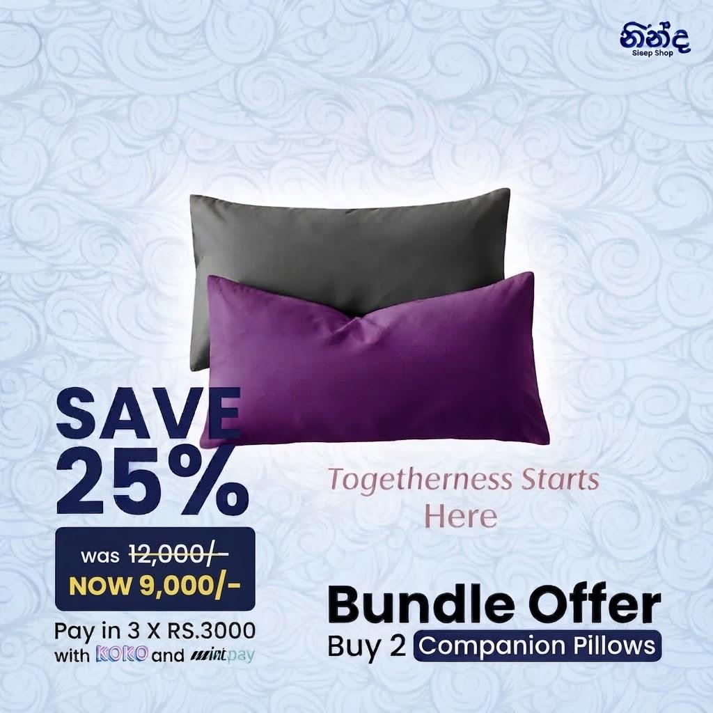 Companion Bundle (2 Companion Pillows)
