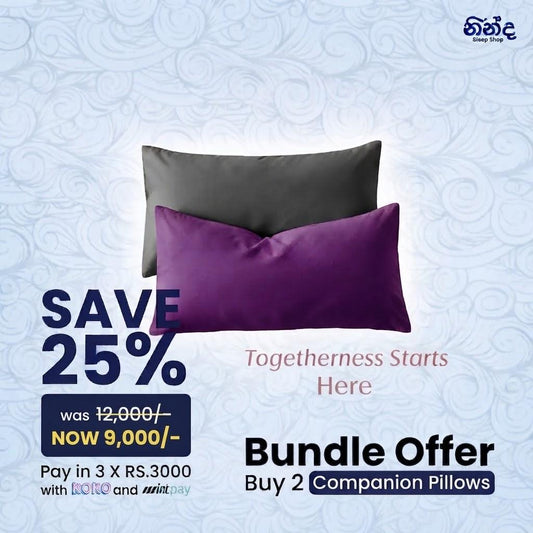 Companion Bundle (2 Companion Pillows)